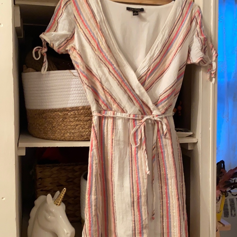 Shirt sleeve dress